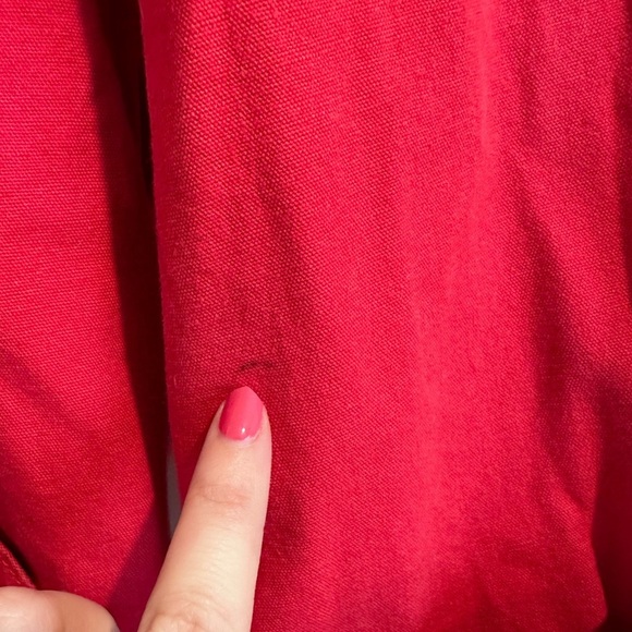 Woolrich Women’s Vintage Red Chore Coat Barn Jacket Size Medium - Picture 12 of 12